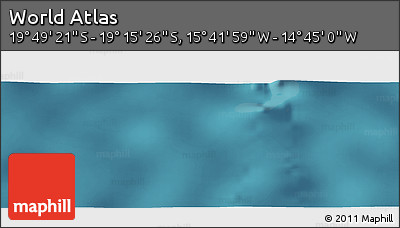Satellite Panoramic Map of the Area around 19° 32' 24" S, 15° 13' 29" W