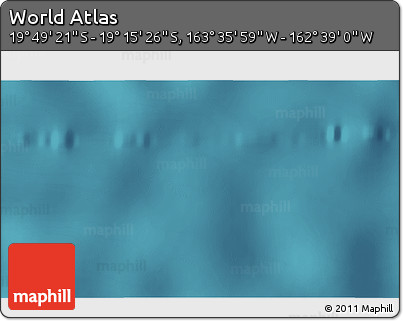 Satellite 3D Map of the Area around 19° 32' 24" S, 163° 7' 30" W