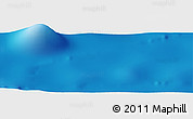 Physical Panoramic Map of the area around 19° 32' 24" S, 167° 22' 30" W