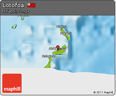 Physical 3D Map of Lotofoa