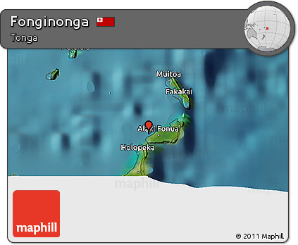Satellite 3D Map of Fonginonga
