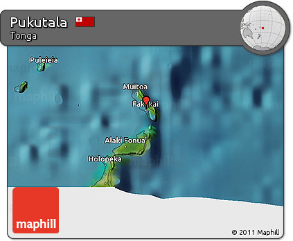 Satellite 3D Map of Pukutala