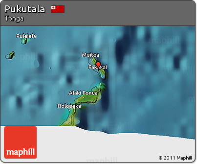 Satellite 3D Map of Pukutala