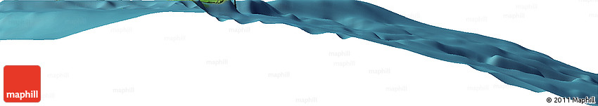 Satellite Horizon Map of the Area around 19° 32' 24" S, 174° 10' 30" W