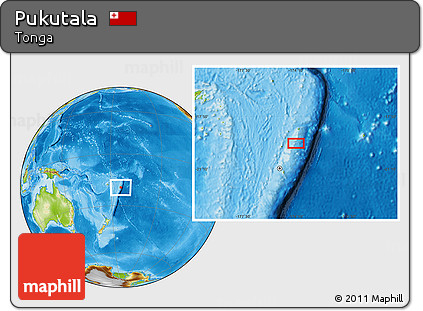 Physical Location Map of Pukutala