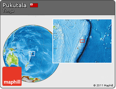Physical Location Map of Pukutala