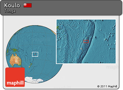 Satellite Location Map of Koulo