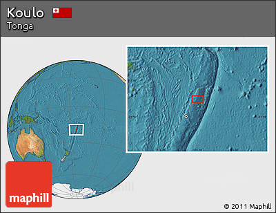 Satellite Location Map of Koulo