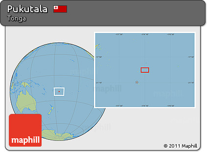 Savanna Style Location Map of Pukutala