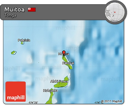 Physical Map of Muitoa