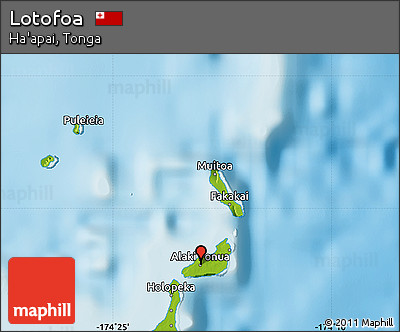 Physical Map of Lotofoa
