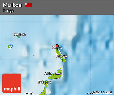 Physical Map of Muitoa
