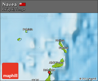 Physical Map of Navea