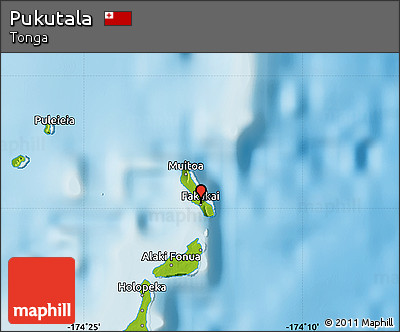 Physical Map of Pukutala