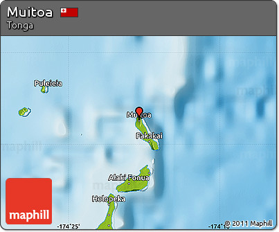Physical Map of Muitoa