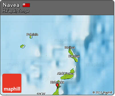 Physical Map of Navea