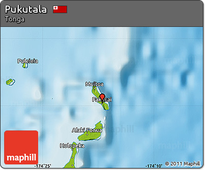 Physical Map of Pukutala