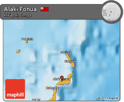 Political Map of Alaki Fonua