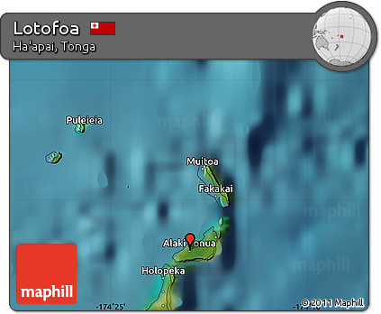 Satellite Map of Lotofoa