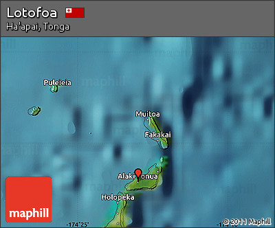 Satellite Map of Lotofoa
