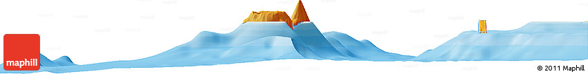 Political Horizon Map of the Area around 19° 32' 24" S, 175° 1' 30" W