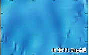 Shaded Relief Map of the area around 19° 32' 24" S, 17° 46' 29" W