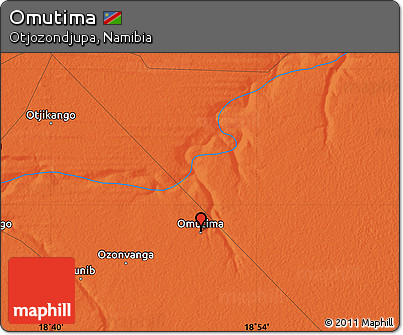 Political Map of Omutima
