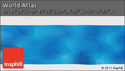Political Panoramic Map of the Area around 19° 32' 24" S, 21° 10' 29" W