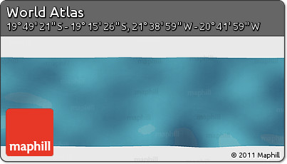 Satellite Panoramic Map of the Area around 19° 32' 24" S, 21° 10' 29" W