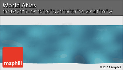 Satellite Panoramic Map of the Area around 19° 32' 24" S, 21° 10' 29" W