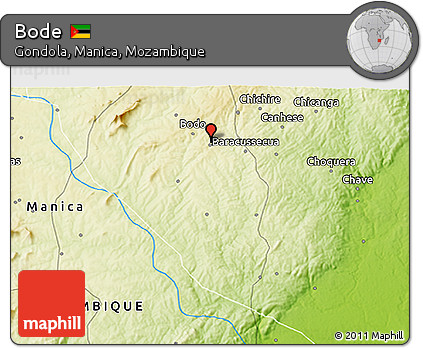 Physical 3D Map of Bode
