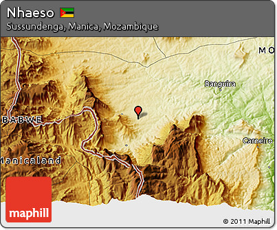 Physical 3D Map of Nhaeso