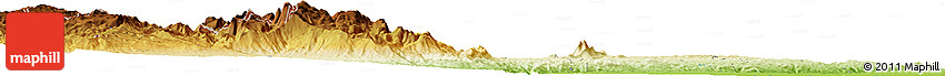 Physical Horizon Map of the Area around 19° 32' 24" S, 33° 13' 30" E