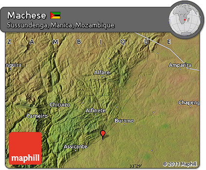Satellite Map of Machese