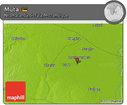 Physical 3D Map of Muta