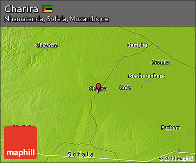 Physical 3D Map of Charira