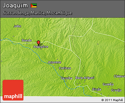 Physical 3D Map of Joaquim