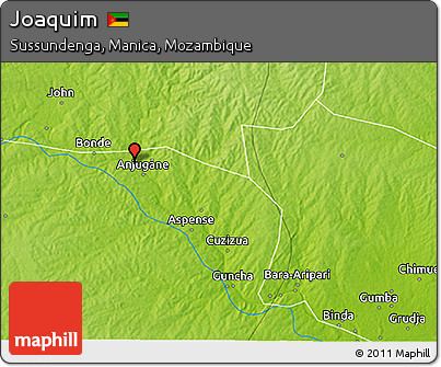 Physical 3D Map of Joaquim