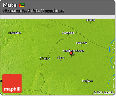 Physical 3D Map of Muta