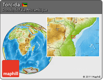 Physical Location Map of Torcida