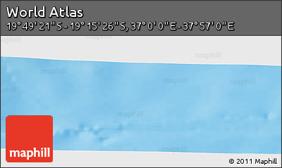 Physical Panoramic Map of the Area around 19° 32' 24" S, 37° 28' 30" E