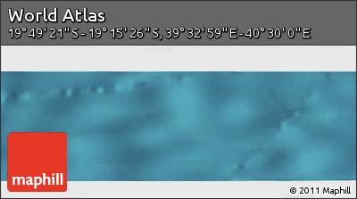 Satellite Panoramic Map of the Area around 19° 32' 24" S, 40° 1' 29" E