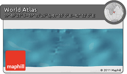 Satellite Panoramic Map of the Area around 19° 32' 24" S, 41° 43' 30" E