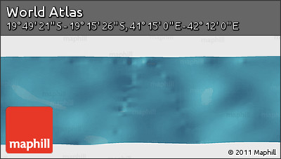 Satellite Panoramic Map of the Area around 19° 32' 24" S, 41° 43' 30" E