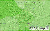 Political Map of the area around 19° 32' 24" S, 48° 22' 30" W