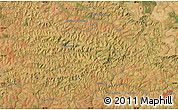 Satellite Map of the area around 19° 32' 24" S, 48° 22' 30" W