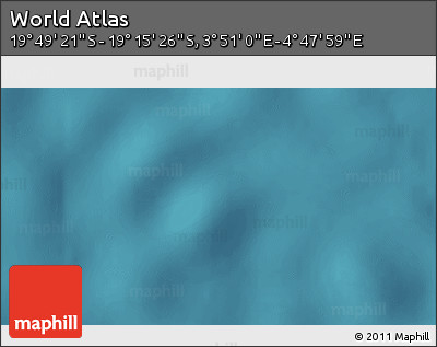 Satellite 3D Map of the Area around 19° 32' 24" S, 4° 19' 30" E