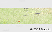 Physical Panoramic Map of the area around 19° 32' 24" S, 50° 4' 30" W