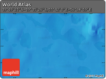 Political Map of the Area around 19° 32' 24" S, 56° 10' 29" E