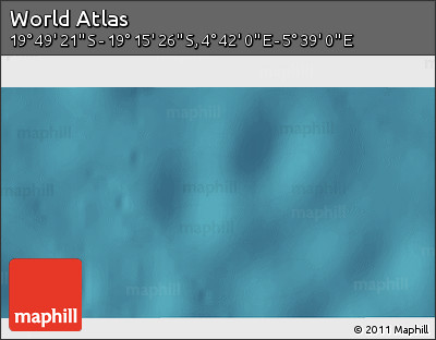 Satellite 3D Map of the Area around 19° 32' 24" S, 5° 10' 30" E